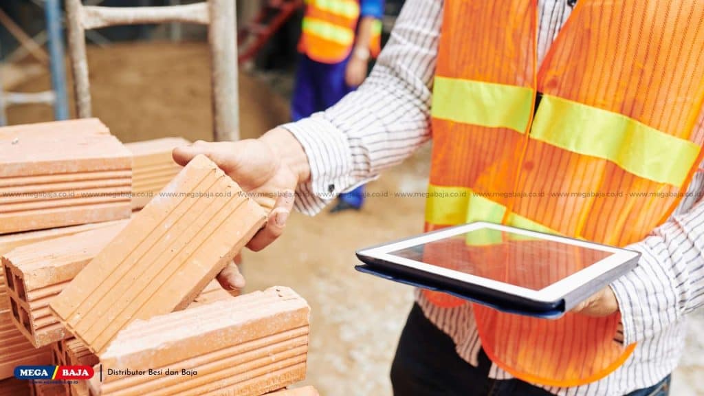 Menggunakan Material Batu Terbaik